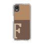 Slim Protection Case［ Original - initial two tone - F brown ］