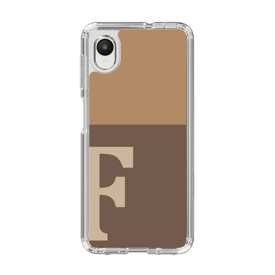 Slim Protection Case［ Original - initial two tone - F brown ］