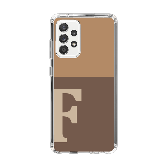 Slim Protection Case［ Original - initial two tone - F brown ］