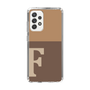 Slim Protection Case［ Original - initial two tone - F brown ］