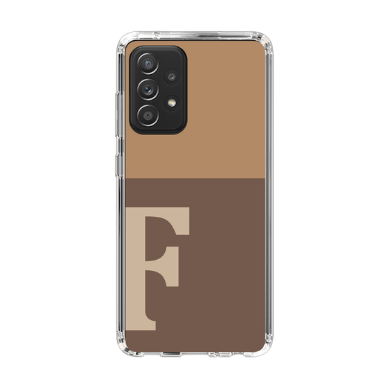 Slim Protection Case［ Original - initial two tone - F brown ］