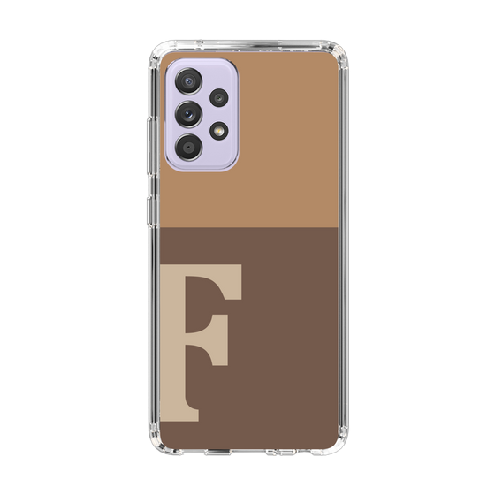 Slim Protection Case［ Original - initial two tone - F brown ］