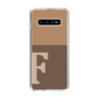 Slim Protection Case［ Original - initial two tone - F brown ］