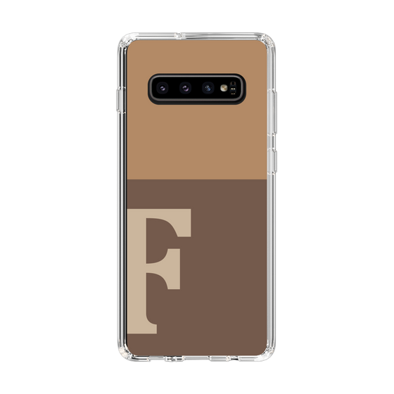 Slim Protection Case［ Original - initial two tone - F brown ］