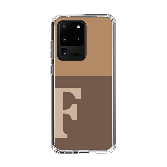 Slim Protection Case［ Original - initial two tone - F brown ］
