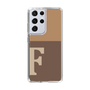Slim Protection Case［ Original - initial two tone - F brown ］