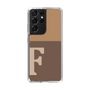 Slim Protection Case［ Original - initial two tone - F brown ］