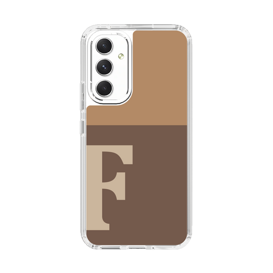Slim Protection Case［ Original - initial two tone - F brown ］