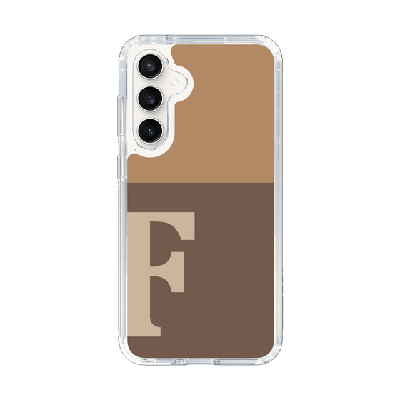 Slim Protection Case［ Original - initial two tone - F brown ］