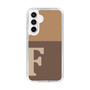 Slim Protection Case［ Original - initial two tone - F brown ］
