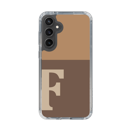 Slim Protection Case［ Original - initial two tone - F brown ］