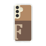 Slim Protection Case［ Original - initial two tone - F brown ］