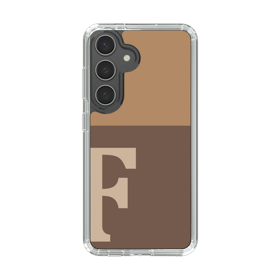 Slim Protection Case［ Original - initial two tone - F brown ］