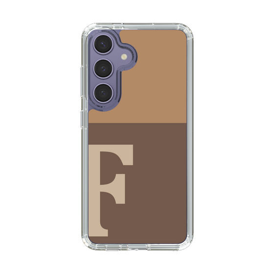 Slim Protection Case［ Original - initial two tone - F brown ］