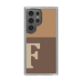 Slim Protection Case［ Original - initial two tone - F brown ］