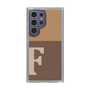 Slim Protection Case［ Original - initial two tone - F brown ］