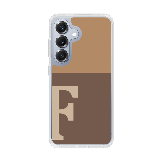Slim Protection Case［ Original - initial two tone - F brown ］
