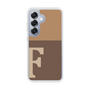 Slim Protection Case［ Original - initial two tone - F brown ］