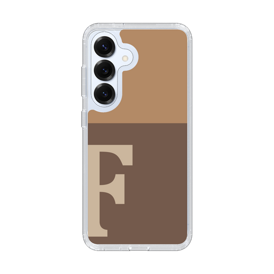 Slim Protection Case［ Original - initial two tone - F brown ］