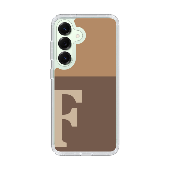 Slim Protection Case［ Original - initial two tone - F brown ］