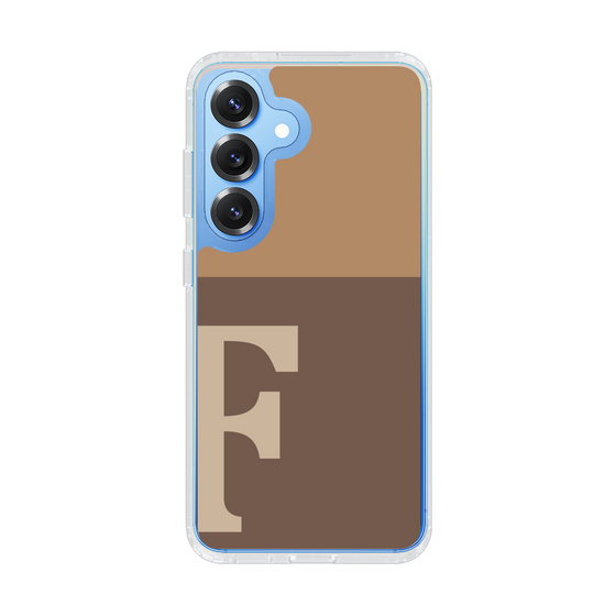Slim Protection Case［ Original - initial two tone - F brown ］