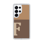 Slim Protection Case［ Original - initial two tone - F brown ］