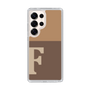 Slim Protection Case［ Original - initial two tone - F brown ］