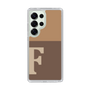 Slim Protection Case［ Original - initial two tone - F brown ］
