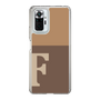 Slim Protection Case［ Original - initial two tone - F brown ］