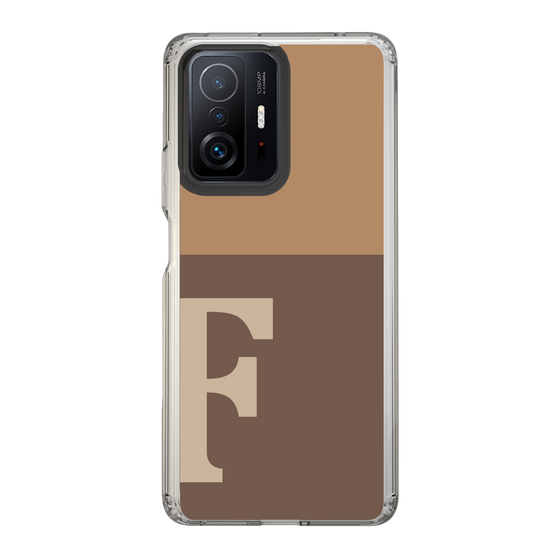 Slim Protection Case［ Original - initial two tone - F brown ］