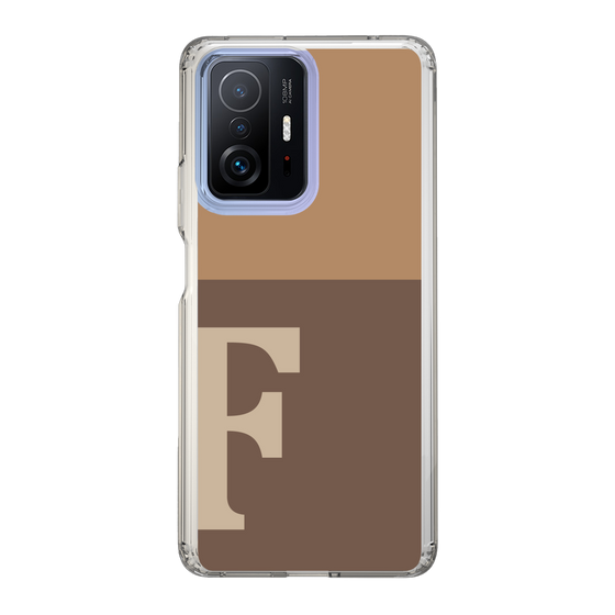 Slim Protection Case［ Original - initial two tone - F brown ］