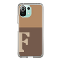 Slim Protection Case［ Original - initial two tone - F brown ］