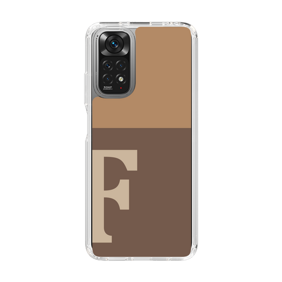 Slim Protection Case［ Original - initial two tone - F brown ］