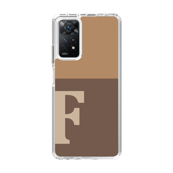 Slim Protection Case［ Original - initial two tone - F brown ］