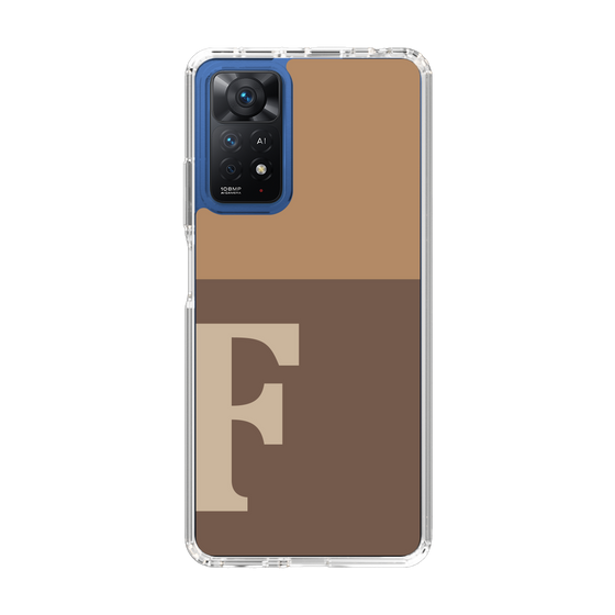 Slim Protection Case［ Original - initial two tone - F brown ］