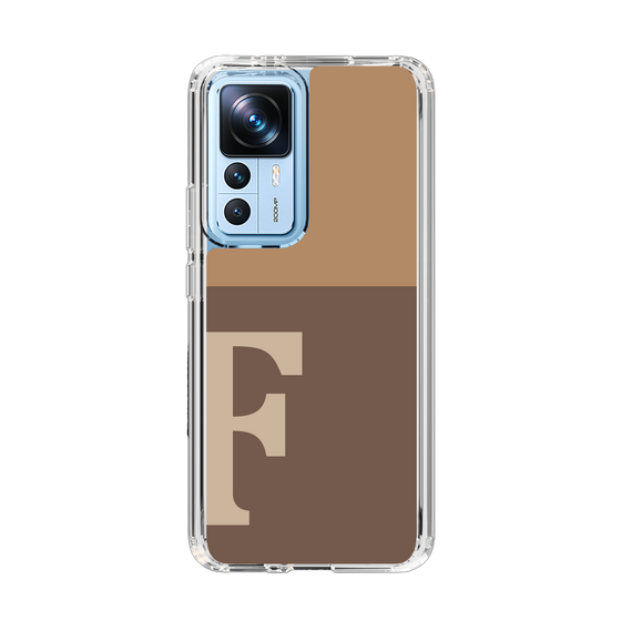 Slim Protection Case［ Original - initial two tone - F brown ］