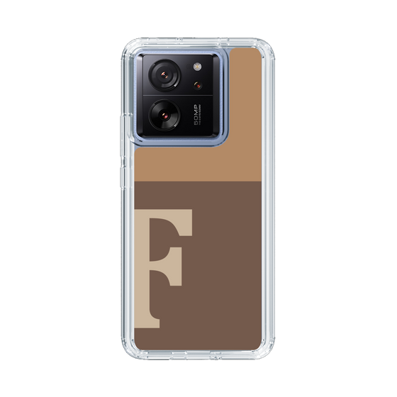 Slim Protection Case［ Original - initial two tone - F brown ］