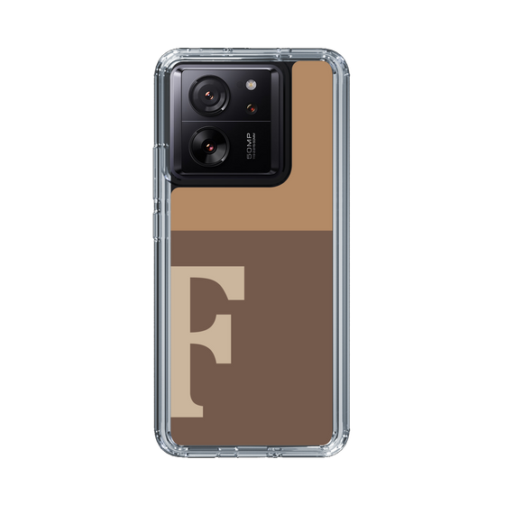 Slim Protection Case［ Original - initial two tone - F brown ］