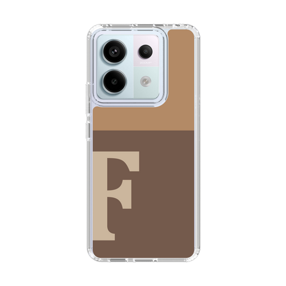 Slim Protection Case［ Original - initial two tone - F brown ］