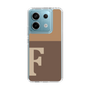 Slim Protection Case［ Original - initial two tone - F brown ］