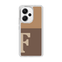 Slim Protection Case［ Original - initial two tone - F brown ］