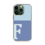 Slim Protection Case［ Original - initial two tone - F blue ］
