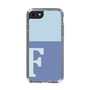 Slim Protection Case［ Original - initial two tone - F blue ］