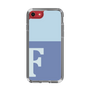 Slim Protection Case［ Original - initial two tone - F blue ］