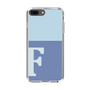 Slim Protection Case［ Original - initial two tone - F blue ］