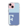 Slim Protection Case［ Original - initial two tone - F blue ］