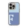 Slim Protection Case［ Original - initial two tone - F blue ］