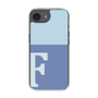 Slim Protection Case［ Original - initial two tone - F blue ］