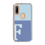 Slim Protection Case［ Original - initial two tone - F blue ］