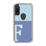Slim Protection Case［ Original - initial two tone - F blue ］